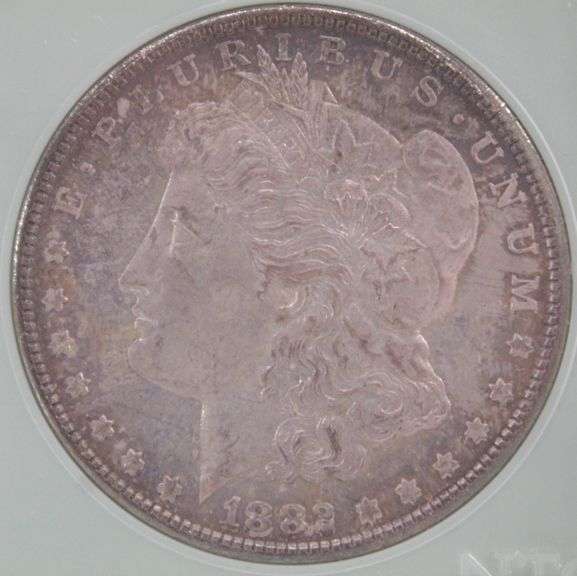 1882 "S" Morgan Silver Dollar, NTC Graded MS68.