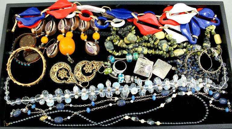 Jewelry Collection - Necklaces, Bracelets, and Earrings.