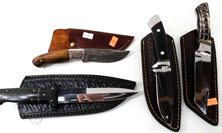 Fixed Blade Knives with Sheath.