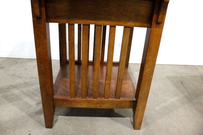 Mission Side Table with Drawer - Pair - 20 x 18 x 22 each