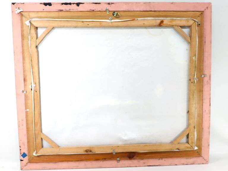 "Sunshine" oil painting on canvas, famed 33" x 39"