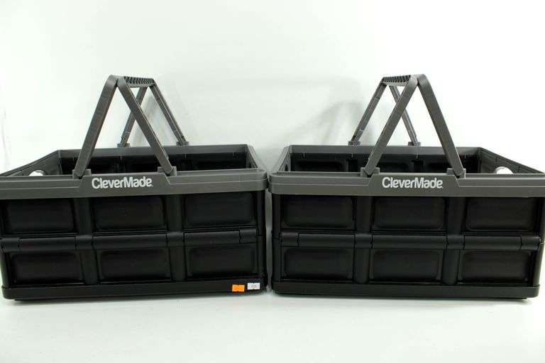 Clever Made / Insta Crate Collapsible Storage Boxes.