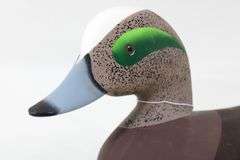 Charles Bryan (Middle River, Maryland, 1920-2008) - Signed and Dated "94"  - Hand Carved Widgeon Duck Decoy