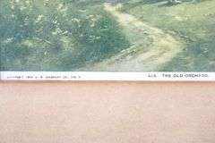 "405 - The Old Orchard" 1904 US Calendar Co Cin. Ohio - Vintage Calendar Art - 12 x 14