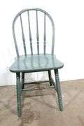 Farm Table Desk with Drawer & Pullout (32 x 18 x 28) - and - Complimenting Spindle Back Chair
