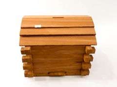 Signed - Mac Garnand Riner VA Rustic Primitive Log Cabin Still Banks