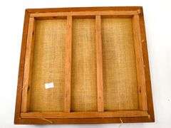 Vintage Mola Handwork Textile Indigenous Guna (Kuna) Art from Panama - 12 x 13 each
