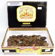 Coin Collection . Includes 300 Copper Wheat pennies , , "V" Nickels , Susan B Anthony , "GOLD" and 1976 IKE Dollars ,