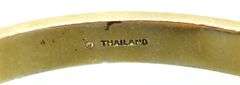 Coach signed hinged bangle Bracelet