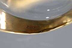 10KT Gold and Diamond (tested) Ring. 7g.  Size 9.5