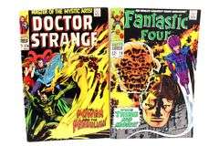 Vintage Comics:  Marvel - Fantastic Four, Doctor Strange - and - DC - House of Mystery, Atom, B-Wana Beast - and - More