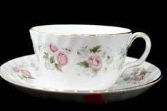 Vintage Fine Bone China Floral Tea Cups Floral