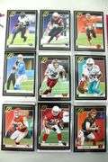 Football Trading Cards in Binder.  Tom Brady, Joe Burrow, Ben Sinnott, Johnny Manziel & More.
