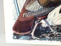 John James Audubon "Turkey" vintage print, framed  30" x 26"