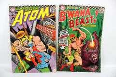 Vintage Comics:  Marvel - Fantastic Four, Doctor Strange - and - DC - House of Mystery, Atom, B-Wana Beast - and - More