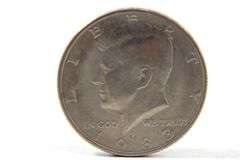 1921 "P" Morgan Silver Dollar , two kennedy half dollars and a washington bicentenial quarter , 4 items