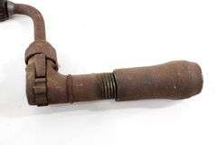 Vintage Tools:  Pull Scrapper / Draw Knife - and - Hand Auger with Bit