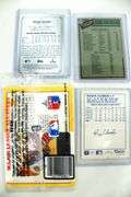 Baseball Trading Cards:  Major League All Stars Pop-Up Hank Aaron Puzzle & Cards - Factory Sealed, Yankees Reggie Jackson 1977 Topps Chewing Gum, Al Bumbry, Boog Powell Orioles 1975 Topps & More.