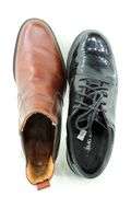 Johnston & Murphy Boots & Bates Black Lace Up Shoes.  Size 9.5