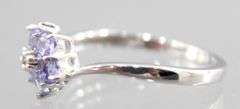10 KT Gold and Amethyst Ring.  Size 7.25