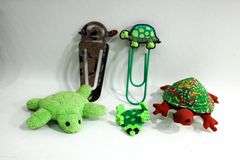 Turtle Collectibles:  Turtle Crossing Sign, Snow Globe, Glass / Ceramic Figurines, Tic Tac Toe Game & More.