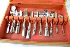 Community (by Oneida) Silverplate Flatware with Storage Chest