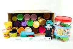 Play-Doh and Dough Bucket Play Set.