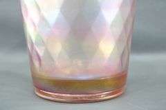 Signed and Dated 2000 - George Fenton Velva Rose Stretch Art Glass Centerpiece - 6 x 7