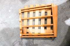 Rolling Island with Drawers, Baskets & Shelves - 27 x 15 x 30