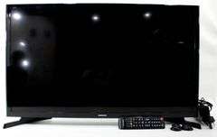 Samsung Model No: UN32J400DBF 30" TV with Remote.