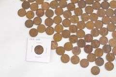 335+ Lincoln "Wheat" Pennies. Includes 1909 "VDB", Teens, Twenties, Thirties to 1939, with Early Years and Assorted Mint Marks..