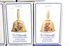 Goebel W. Germany / Germany Annual 1978 to 1988 Editions Handcrafted Porcelain Bells