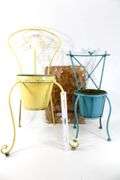 Metal Art Planters