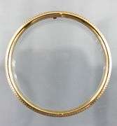 14 KTGF child's hinged bangle Bracelet, in a gift box.