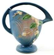 Roseville Snowberry Branches Art Pottery Vase.