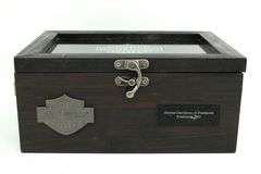 Harley Davidson Storage Box and Marble Collection