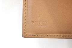 Authentic GUCCI Day Planner.  Suede.  Comes with a Certificate of Authenticity.