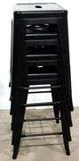 Hand Hold Seat Metal Stacking Stools