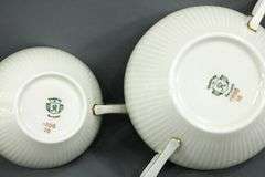 Rosenthal Germany "Thomas" Vintage Fluted and gold Trim Tableware.
