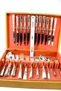 Community (by Oneida) Silverplate Flatware with Storage Chest