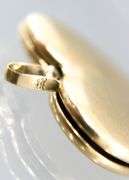 14 KT Gold heart Locket Pendant.      (6.37 gm)