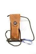 Vintage Gerber Multi tool in leather pouch .