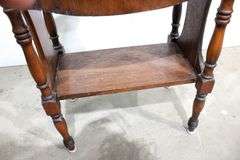 Vintage Victorian Tobacco Cabinet / Table - 22 x 11 x 25