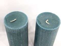 Partylite Regal Candle Holders in Antiqued Bronze - Pair with Candles