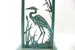 Shore Bird Cutwork Sculptural Base Table Lamp with Shade - 22 x 13