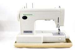 Kenmore 158.12310 Sears, Roebuck & Co. Portable Sewing Machine with Case and Accessories | Made in Japan