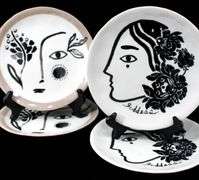 Anthropologie Stoneware Dessert  Plates