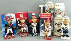 Sports Figures Bobbleheads - and - Navy Tradition and Sports Legends Collector Steins