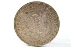 1921 "P" and "S" Morgan Silver Dollars , 2 items