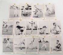 14 Player Photo Cards for the Milwaukee Braves. 1958-1960.